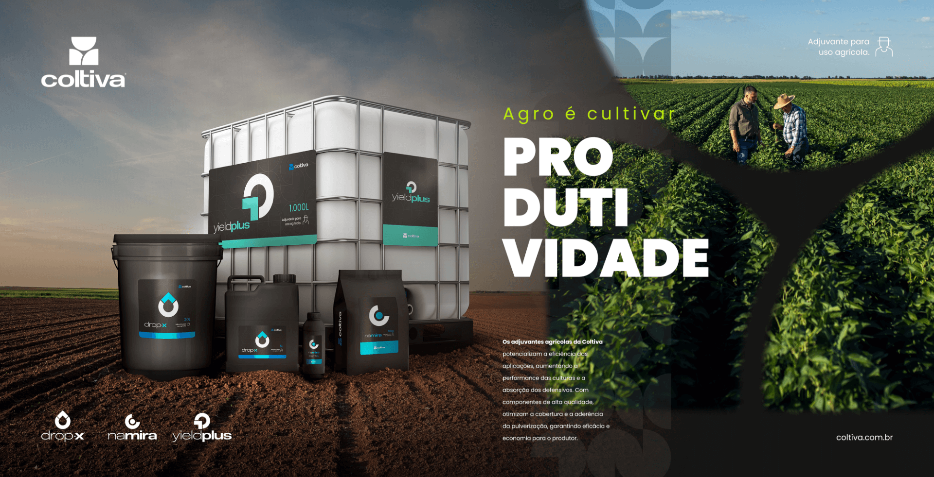 Banner Case Agência AO4 - Coltiva